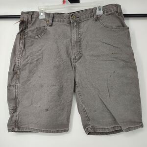 Dickies Gray Mens Work Shorts Size 38